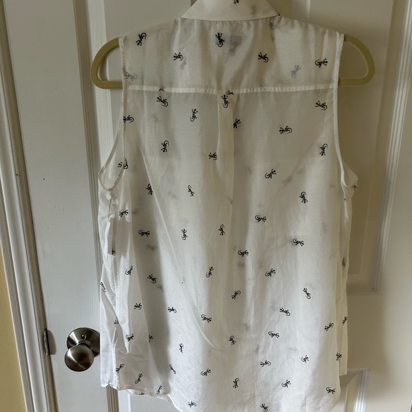 Equipment Femme sleeveless blouse - Picture 4 of 6